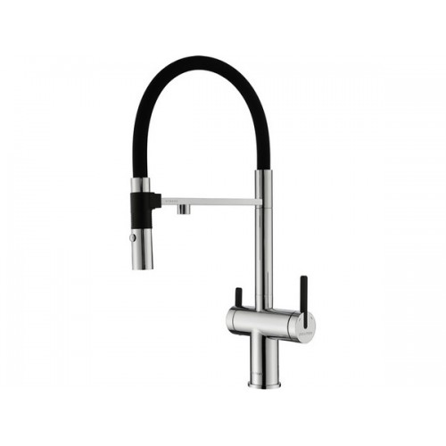 Смеситель Paulmark Gravity GR213888-CR, хром – Элегантность и Функциональность для Вашей Кухни