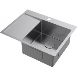 Мойка Omoikiri Akisame 65-R-IN 33849, нержавеющая сталь, 650х510 мм, 1.2 мм, для тумбы от 45 см.