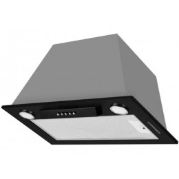 Вытяжка Kuppersberg INLINEA 52 BX, полновстраиваемая, 1300 м3/ч, черный/серебристый, SKU 24249