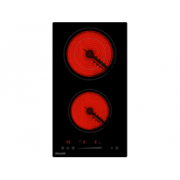 Варочная панель GRAUDE EK 30.0 S 7851, 2 конфорки, черная, стеклокерамика, 9 уровней мощности