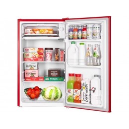 Холодильник MAUNFELD MFF83RR, 92 л, красный, A+, SKU 33353