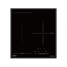 Варочная панель Midea MIH45107F 45 см, индукционная, черная, стеклокерамика, 3 зоны, таймер, 9 уровней мощности, функция Booster, защита детей, SKU 30154.
