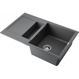 Мойка 34954 Omoikiri Sakaime 78-2-PL Tetogranit 780x500 мм с крылом