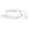 Вытяжка KRONA KAMILLA T SENSOR MAX 600 black