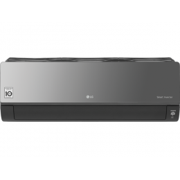 Сплит-система LG 30158, настенная, инвертор, до 25 м², R32, класс А, 2.50 кВт, чёрный.