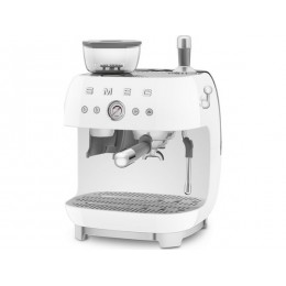 Кофемашина SMEG EGF03WHEU, 15 Бар, 1,65 кВт, алюминий, 2,4 л, SKU 27762