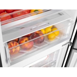 Холодильник MAUNFELD MFF185NFB Inverter 33563, черный, 340 л, NoFrost, A+