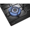 Варочная панель MEFERI MGH604BK GLASS COMFORT - Газовая панель с стеклянной поверхностью для кухни
