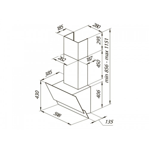 Вытяжка Kuppersberg F 601 BL - Эффективное решение для вашей кухни