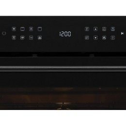 Духовой шкаф KRONA ONYX 45H BL/BL 27465, 53л, сенсорное управление, гриль, A++