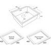 Мойка Paulmark Next 48 uni PM214844-MBN - Матовый черный цвет, высшее качество и стиль