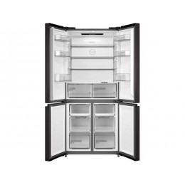 Холодильник MIDEA MDRM691MIE28, 530 л, side-by-side, черный, управление со смартфона, No Frost, A+