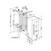 Винный шкаф Liebherr EWTdf 2353-26 001 Vinidor - встраиваемый холодильник для вина с оптимальной температурой хранения