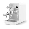 Кофемашина рожковая эспрессо SMEG EMC02WHMEU - белый матовый стиль и высокое качество приготовления кофе