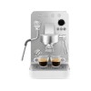 Кофемашина рожковая эспрессо SMEG EMC02WHMEU - белый матовый стиль и высокое качество приготовления кофе