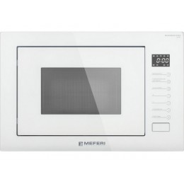 СВЧ-печь MEFERI MMO6025WH 25л, 1450Вт, белая, встраиваемая, SKU 29372
