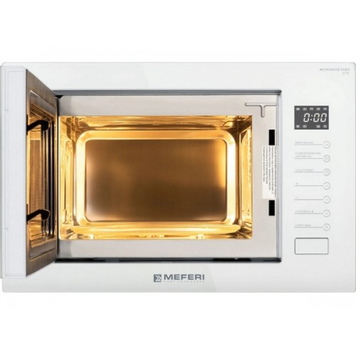 СВЧ-печь MEFERI MMO6025WH ULTRA — Встраиваемая микроволновая печь с современными функциями и дизайном