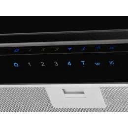 Вытяжка Kuppersberg NANCY 60 Black, 24873, полновстраиваемая, 1600 м³/ч, 5 скоростей, таймер, пульт ДУ