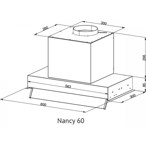 Вытяжка Kuppersberg NANCY 60 Black - Эффективная кухня с стильным дизайном