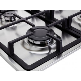 Варочная панель GRAUDE GS 60.1 E газовая 59 см, нержавеющая сталь, 4 конфорки, SKU 17473