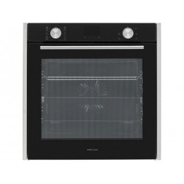 Духовой шкаф KRONA QUENDEL 60 см, нерж. сталь/черный, 81 л, 9 функций, SKU 20774