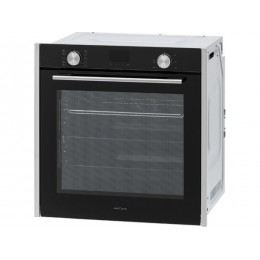 Духовой шкаф KRONA QUENDEL 60 см, нерж. сталь/черный, 81 л, 9 функций, SKU 20774