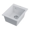 Мойка Omoikiri Omishima 41-WH Glossy Natceramic/белый глянцевый (4997481)