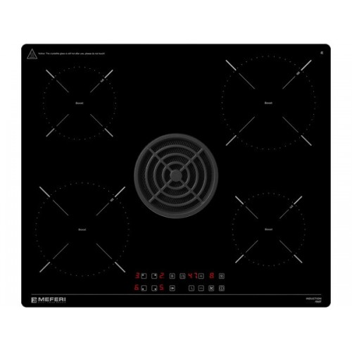 Варочная панель MEFERI XSMART60BK POWER индукционная с вытяжкой – купить по выгодной цене в интернет-магазине