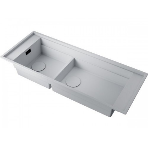 Мойка Omoikiri Sintesi Pro 114-2-WH Artceramic, белая - Купить по выгодной цене