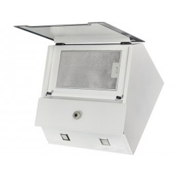 Вытяжка Jacky’s JV WW681, наклонная 60 см, белая, 830 м3/ч, 5 скоростей, SKU 19076