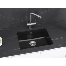 Мойка Kuchenstern SUBKERAM 60, керамика KeraPlus, 543x456 мм, SKU 30777