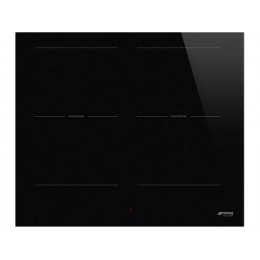 Варочная панель SMEG SI2M5643D1, индукционная 60 см, черная, стеклокерамика, 4 зоны, 33077