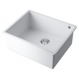 Мойка 34777 Omoikiri Bosen 54-U-WH, подстольная, Tetogranit, 540x440 мм