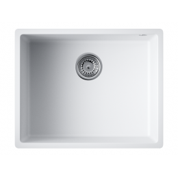 Мойка 34777 Omoikiri Bosen 54-U-WH, подстольная, Tetogranit, 540x440 мм