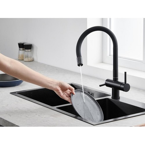 Смеситель Emar ЕС - 3015 Black