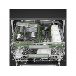 Посудомоечная машина SMEG STL7324AQL, 60 см, черная, 14 программ, 42 дБ, SKU 34180