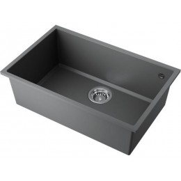 Мойка 34980 Omoikiri Tedori 66-U-PL, подстольный Tetogranit, 660x420 мм