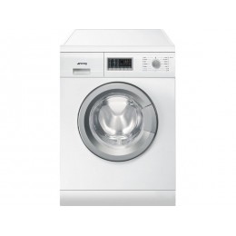 Стирально-сушильная машина SMEG LSF147E, 7 кг, 1400 об/мин, белая, 15 программ, LED-дисплей, SKU 29280