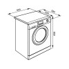 Стирально-сушильная машина SMEG LSF147E - Эффективная стирка и сушка для вашего дома