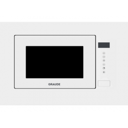 СВЧ-печь GRAUDE MWG 38.1 W 60см, белая, 20л, 700Вт, сенсорное управление, нерж. сталь, SKU 12481