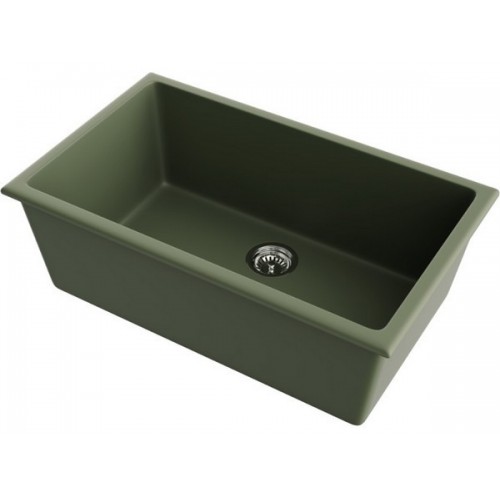 Мойка Omoikiri Okinoshima 76-U/I-OL Natceramic/olive – идеальное решение для вашей кухни