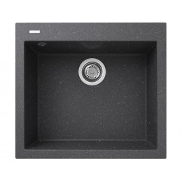 Мойка Longran Cube CUG560.500 - 40 Lava, 60 см, гранит, 560x500 мм, SKU 12285