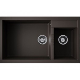 Мойка 35089 Omoikiri Tedori 86-2-LB-ES Tetogranit 860x500 мм