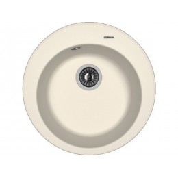 Мойка Florentina Никосия 27489, врезная, 1 чаша, кварц, ⌀510 мм