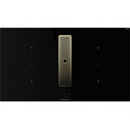 Варочная панель Kuppersbusch KMI 9850.1 SR-S Gold 90 см, индукционная, 4 конфорки, 7400 Вт, SKU 32690