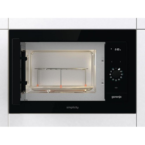 СВЧ-печь Gorenje BM235G1SYB - Встраиваемая микроволновая печь с грилем и сенсорным управлением