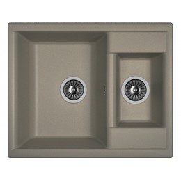 Мойка Dr.Gans АСТРА 620К везувий, 2 чаши, мрамор, 20993