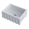 Мойка Omoikiri Mikura 61-WH Glossy Natceramic — белая глянцевая мойка для кухни (4993257)