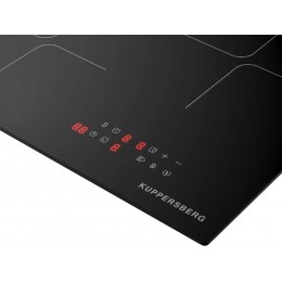 Варочная панель Kuppersberg ICI 406 индукционная 45 см, черная, сенсорное управление, SKU 31294