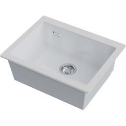 Мойка Omoikiri Omishima 60-U-WH Glossy Natceramic/белый глянцевый (4997512)